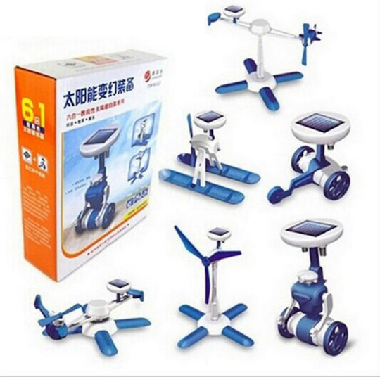 Ηλιακό Ρομπότ 6 Σε 1 Educational Game Robotics for 10+ years old Years Old