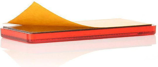 Rectangular Reflector Adhesive 848 Up96x42 Red Was Was 848