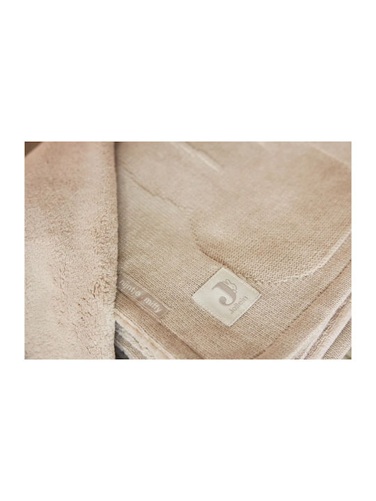Jollein Κουβέρτα Αγκαλιάς & Λίκνου Fleece Κοραλί Nougat/Coral 100x75εκ.