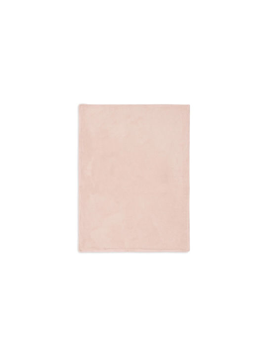 Jollein Одеяло Детски пелени за пелени Плетено Розов Wild Rose 100x75см.