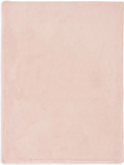 Jollein Pătură Pepinieră Swaddling pături Tricotat Roz Wild Rose 100x75cm