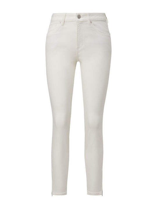 Women's Jean Trousers in Slim Fit White