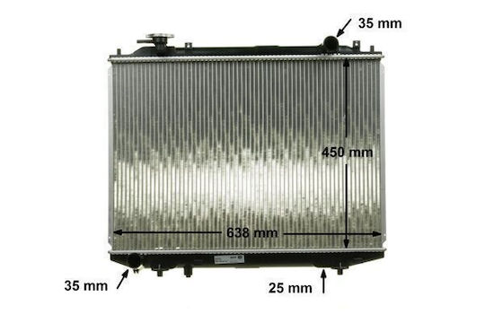 Mahle Kühler Motor Kühleinheit Cr 1746 000s