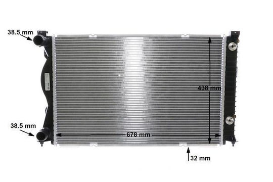 Radiator Engine Cooling Mahle Cr 790 000s
