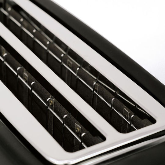 Toaster 2 Schlitze 1200W Schwarz