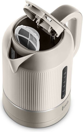 Singer Kettle 1.7lt 2200W Beige