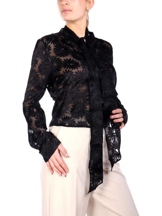 Eurydyke Women's Long Sleeve Shirt Black