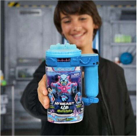 Action Figure Mr. Beast Lab - Mutator Chamber of Mutation & Figure Lightning Panther for 5+ years Years 13cm.