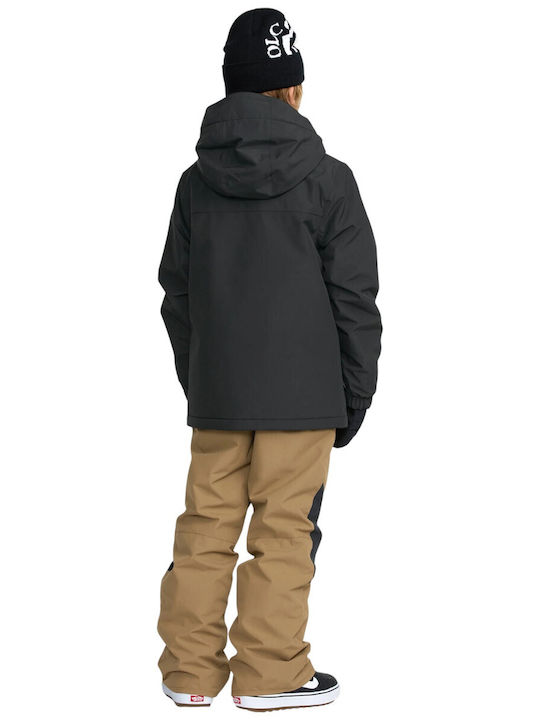 Kinder Freizeitjacke mit Kapuze Schwarz Stone.91