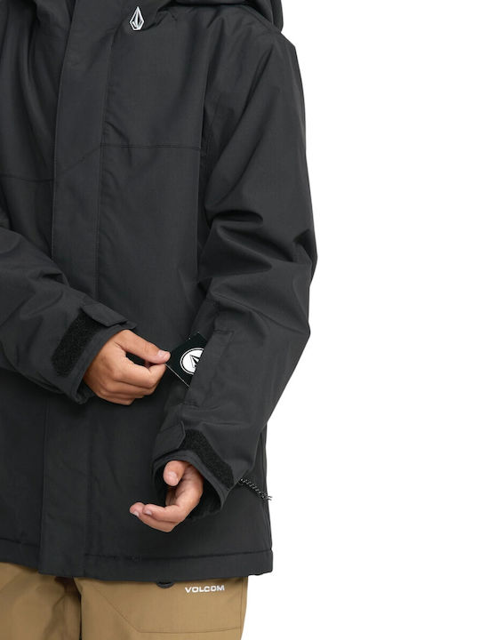 Kinder Freizeitjacke mit Kapuze Schwarz Stone.91