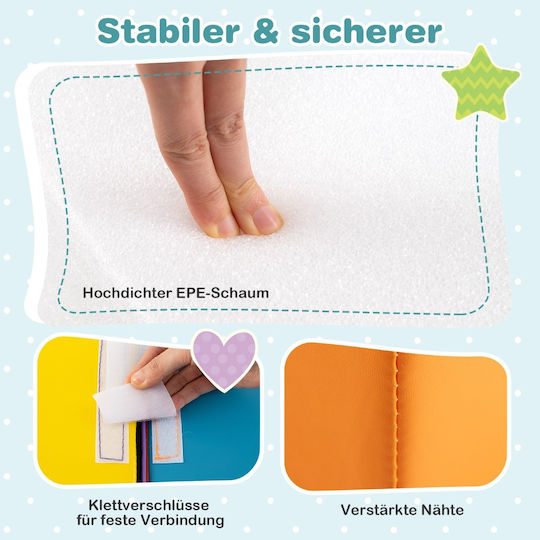 Costway aus Stoff Mehrfarbig