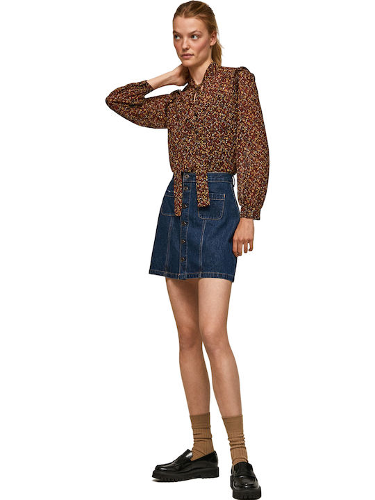 Women's Floral Long Sleeve Shirt