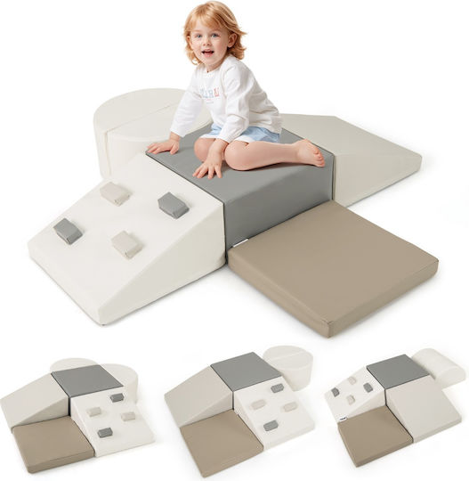Costway aus Stoff 40x40x20cm. Mehrfarbig