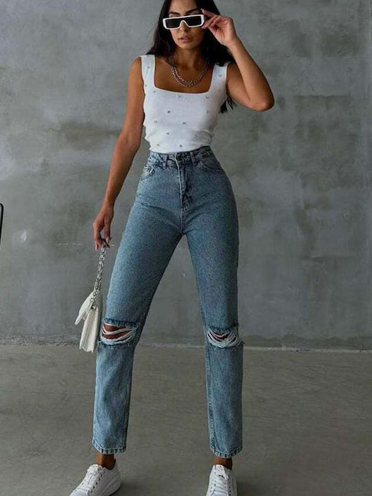Anykind Damen Jeans Hosen Mit Rissen