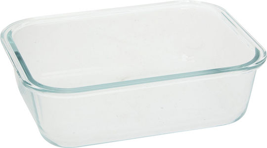 5Five Microwave Glass Lunch Box Transparent 1000ml