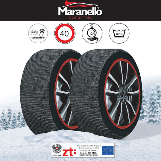 Maranello Super X 3D Pături de Zăpadă Antiderapante Medium 2buc