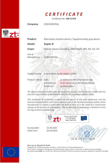 Maranello Super X 3D Pături de Zăpadă Antiderapante XXL 2buc