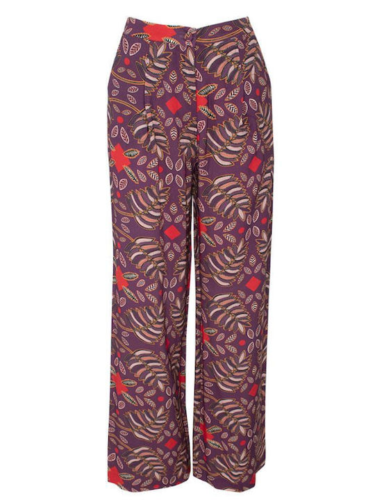 Damen Stoff Hose mit Gummizug