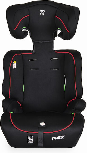 Moni Flex Καθισματάκι Αυτοκινήτου i-Size Black / Red Line 9-36 kg