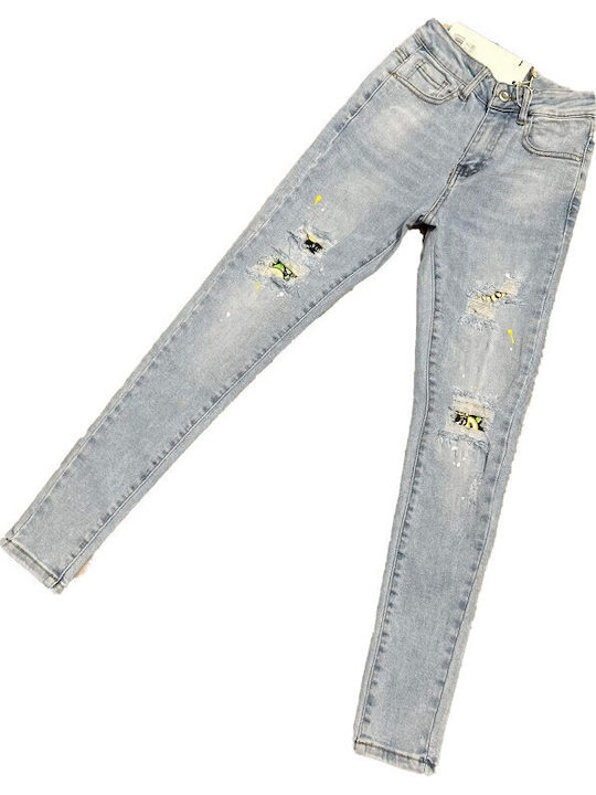 Talie înaltă Blugi de damă cu croială skinny