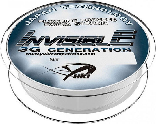 Fire De Pescuit Yuki Invisible 3g Generation Fluorocoated 300 M 0,26mm 6,70 Kg