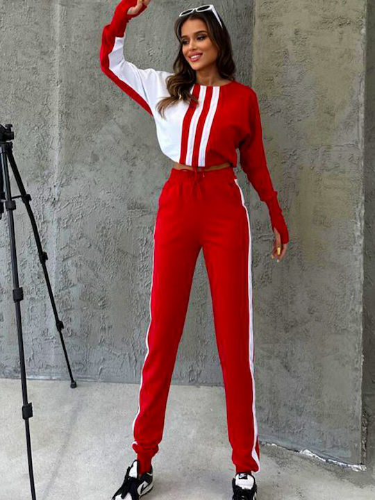 Jogginganzug Rot