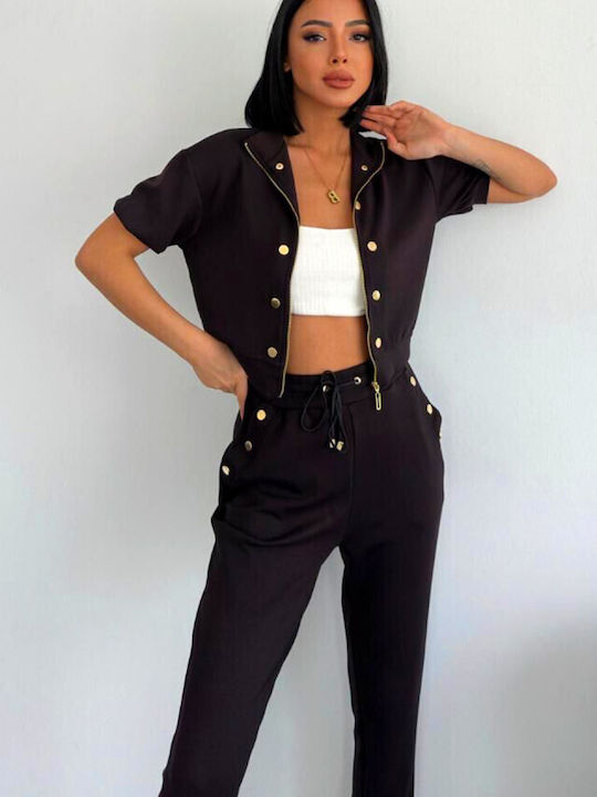 Sweatpants Set Black