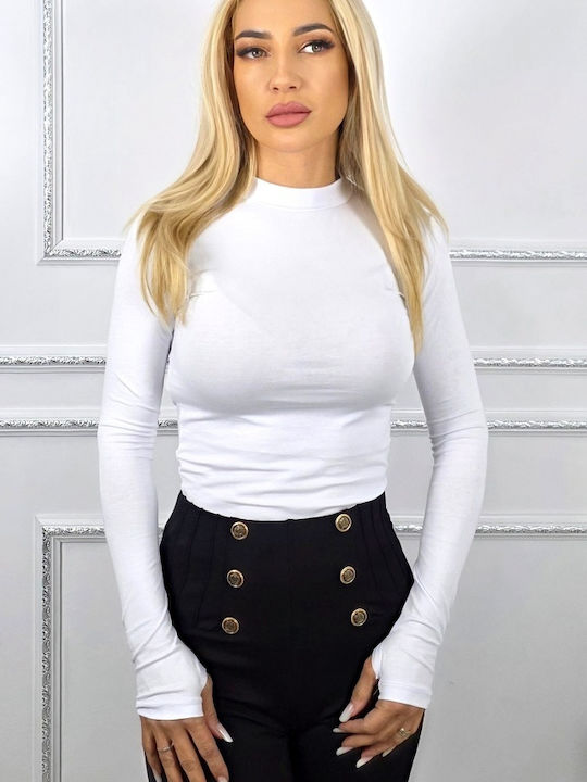 Damen Bluse Weiß