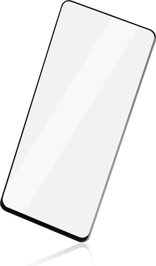 Naxius Full Face Tempered Glass Μαύρο (Realme C67)