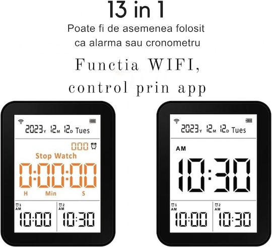 Invincio Termometru & Higrometru pentru utilizare în interior și exterior