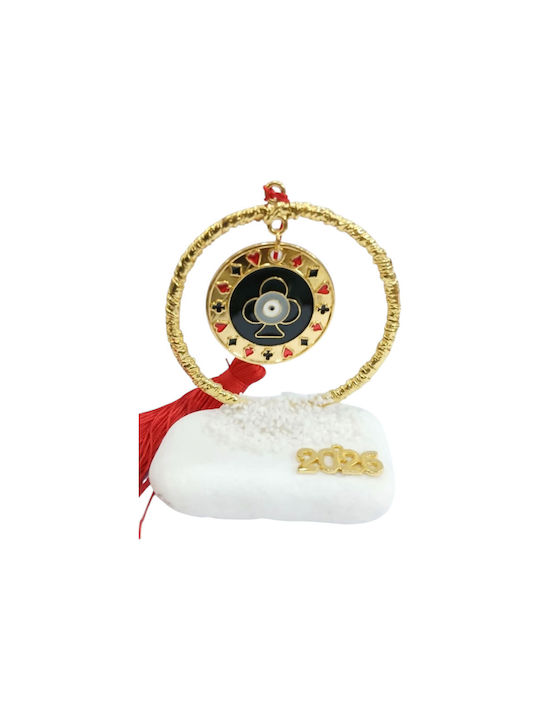 Kalliopi Silver Tabletop Lucky Charm Burner Gold made of Stone 2026 1pcs