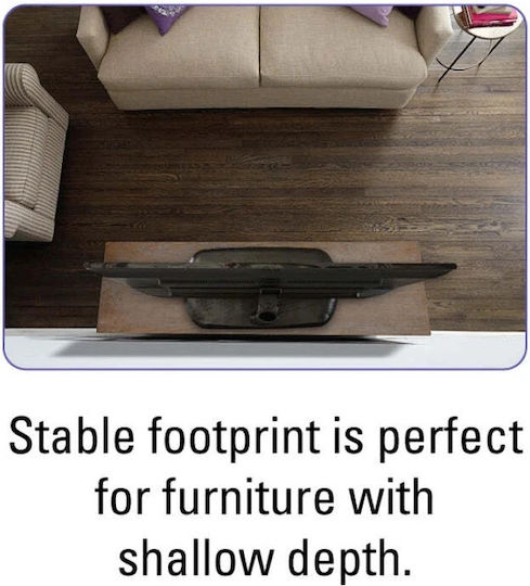 Universal TV Stand Base Sanus 81-165 cm Black