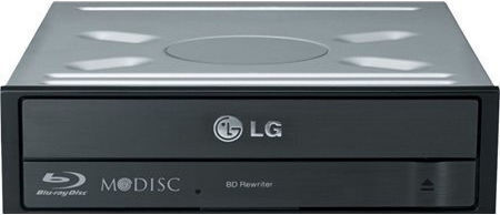 Hitachi-LG Data Storage BH16NS55 Вътрешен Оптично устройство Запис/Четене Blu-Ray / DVD/CD за Настолен Компютър Черен