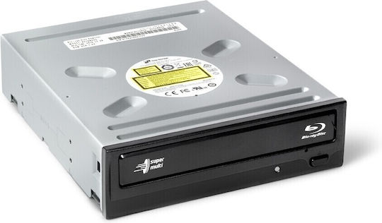 Hitachi-LG Data Storage BH16NS55 Вътрешен Оптично устройство Запис/Четене Blu-Ray / DVD/CD за Настолен Компютър Черен