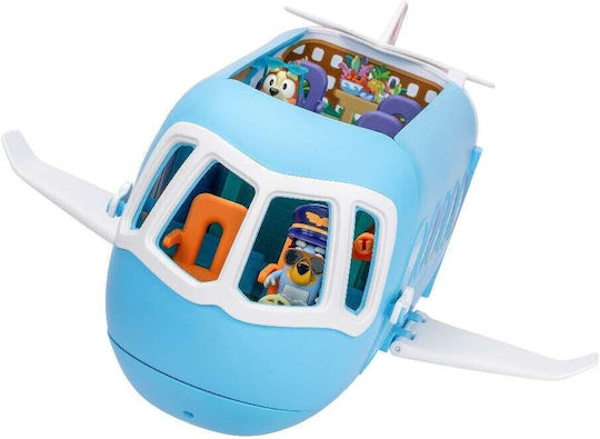 Giochi Preziosi Bluey 3-in-1 Miniatur-Spaßspielzeug Flugzeug für 3+ Jahre