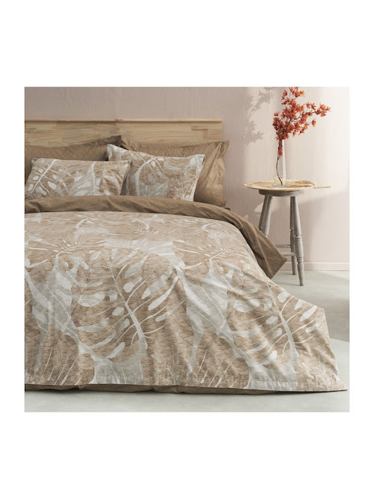 Charalambidis Textiles Bettdecke Einzelbett 160x230cm Oase Beige 350 GSMGsm