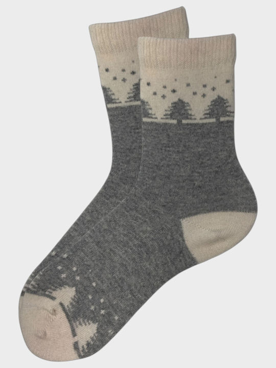 Pro Socks Γυναικείες Κάλτσες Γκρι