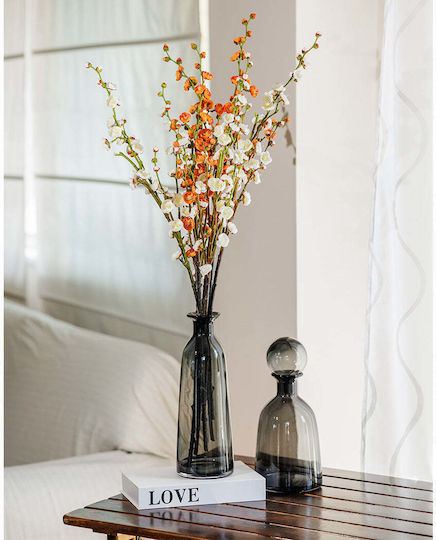 Koart Διακοσμητικό Βάζο Glas Gray 1Stück