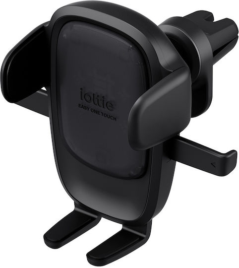 iOttie Easy One Touch Βάση Κινητού Αυτοκινήτου με Ρυθμιζόμενα Άγκιστρα Μαύρη