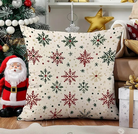 By Queen Limited Festive Edition Pillow Case Snowflake 45x45cm