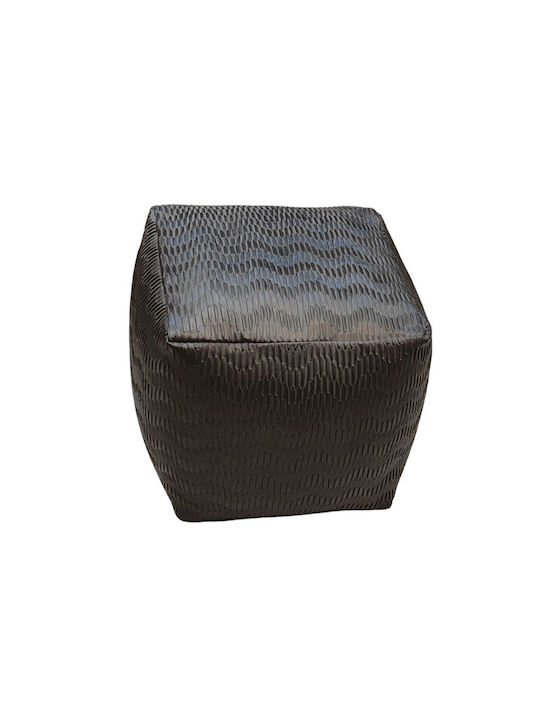 Bean Bag Stool Poof Jgs S.a Dark Brown 40x40x40cm