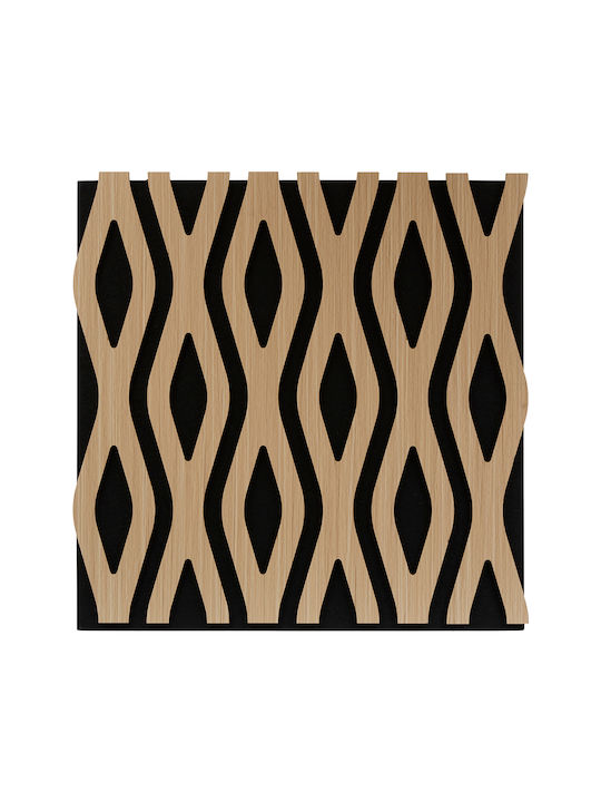 3D Wall Panels from MDF with Glue / Screw-on A-s Clint Beige 61x61cm