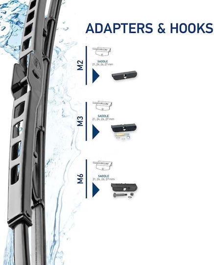 Hella WT40 Υαλοκαθαριστήρας Αυτοκινήτου Οδηγού 1000mm