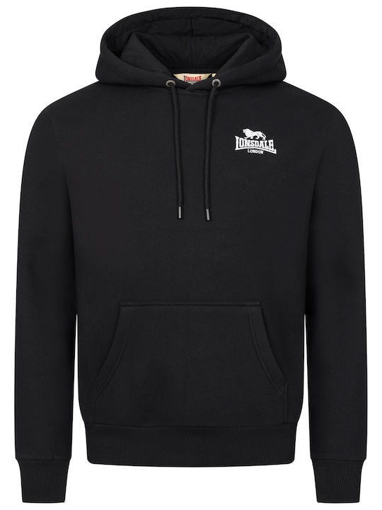 Lonsdale Talmine Black with Hood