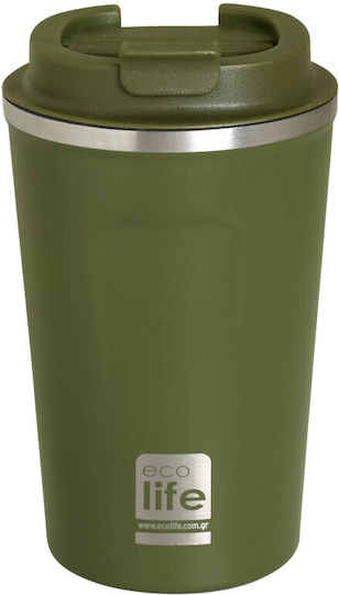 Spare Stopper Coffee Thermos 370ml Green Ecolife Ecl-33-bo-4070