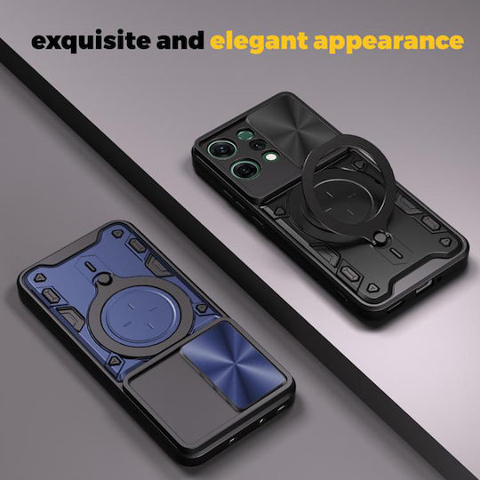 Techsuit Camguard Pro Back Cover Σιλικόνης Μαύρο (Oppo Reno 14 Pro)