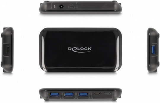 DeLock Hub 7 Θυρών USB 3.2 με σύνδεση USB-A / USB-C