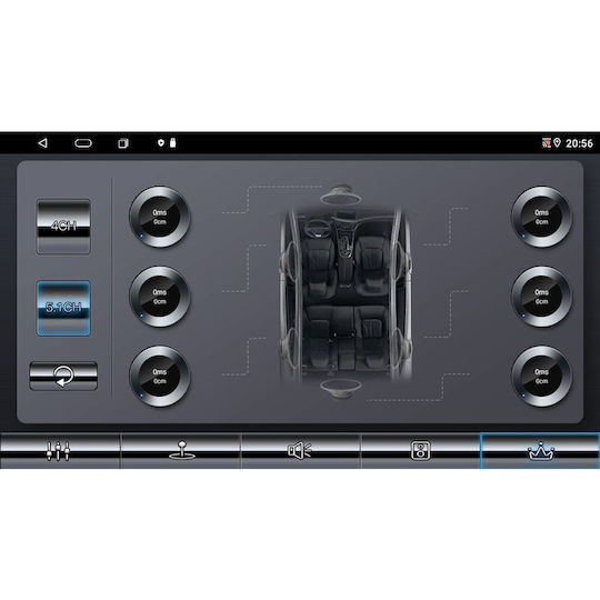 Lenovo Car Audio System for Renault Logan Dacia Duster / Logan / Sandero 2006-2012 (Bluetooth/USB/AUX/WiFi/GPS/Apple-Carplay/Android-Auto) with Touch Screen 9"