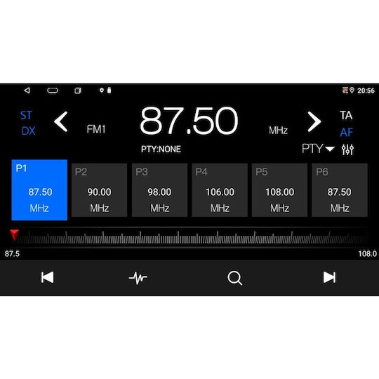 Lenovo Car Audio System for Renault Logan Dacia Duster / Logan / Sandero 2006-2012 (Bluetooth/USB/AUX/WiFi/GPS/Apple-Carplay/Android-Auto) with Touch Screen 9"