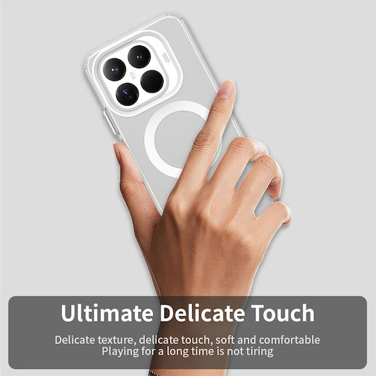Techsuit Candycase Umschlag Rückseite Kunststoff / Silikon Weiß (Xiaomi 15T Pro)